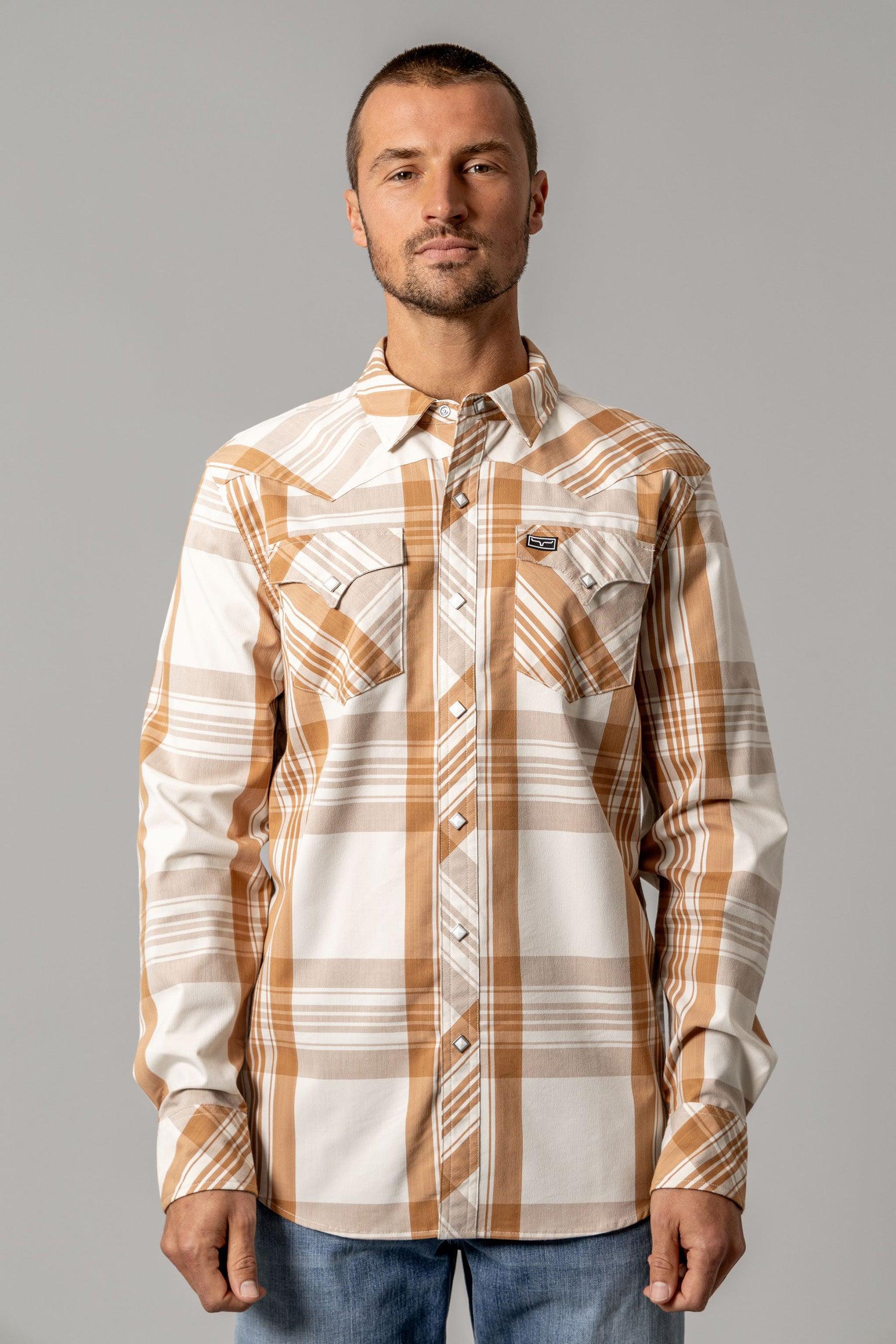 Double-R-WW-Brown-Patterned-Button-Down-Dress-Shirt-1.jpg