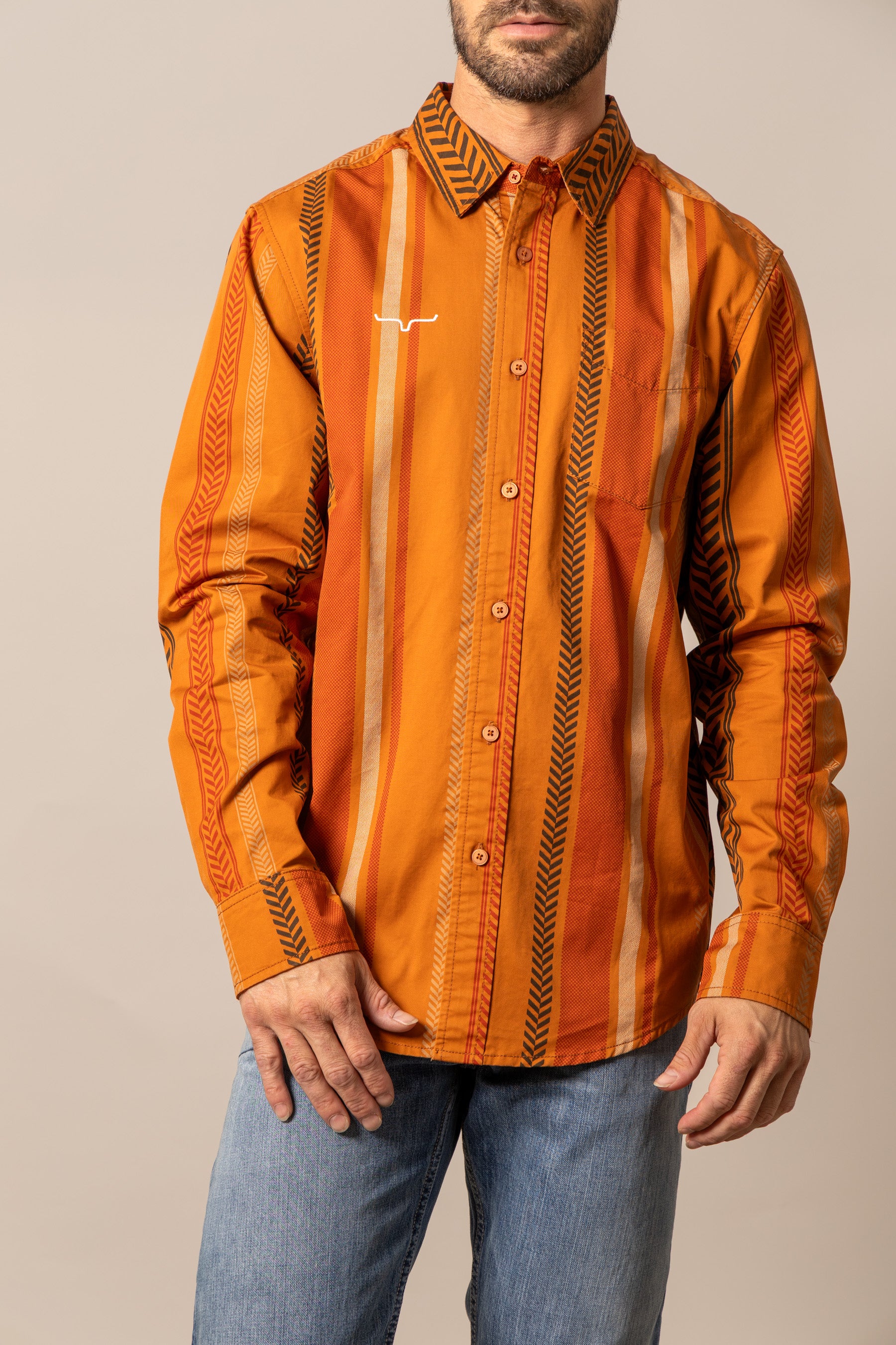 Double-Tap-Stripe-Burnt-Orange-Patterned-Dress-Shirt-1.jpg