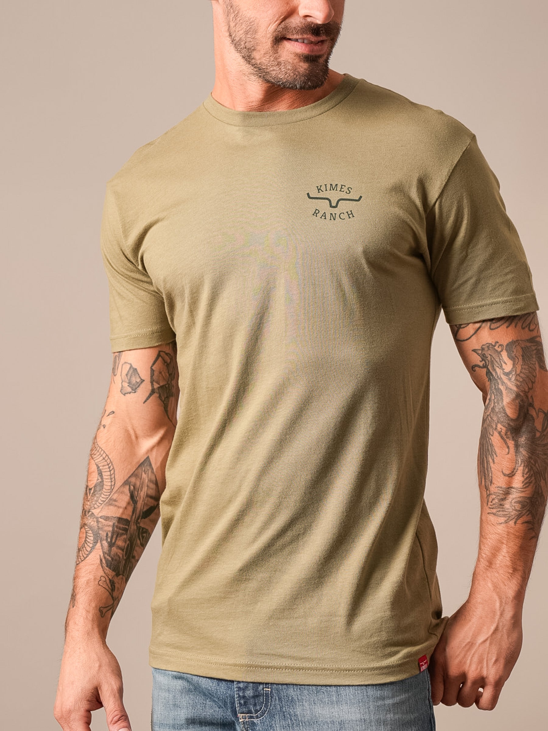 Flying-High-Light-Olive-Short-Sleeve-Tee-Shirt-1.jpg