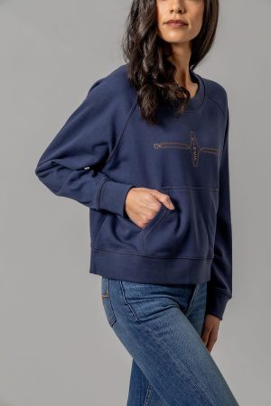 Gracie Cropped Crewneck