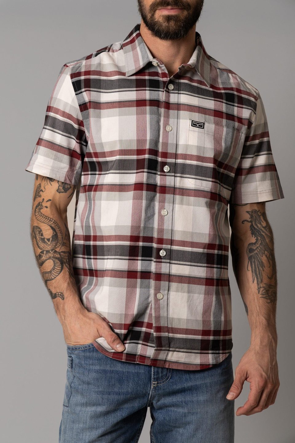Grande Plaid Dress Shirt