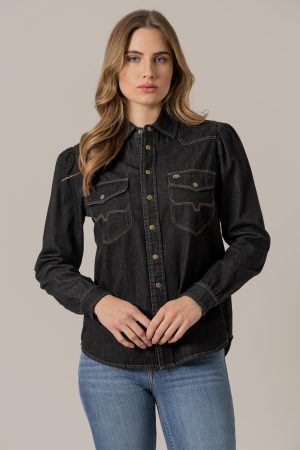 Jane Denim Snap