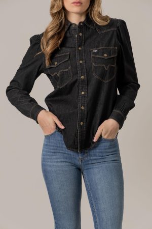 Jane Denim Snap