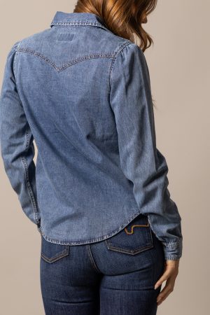 Jane Denim Snap