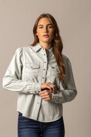 Jane Denim Snap