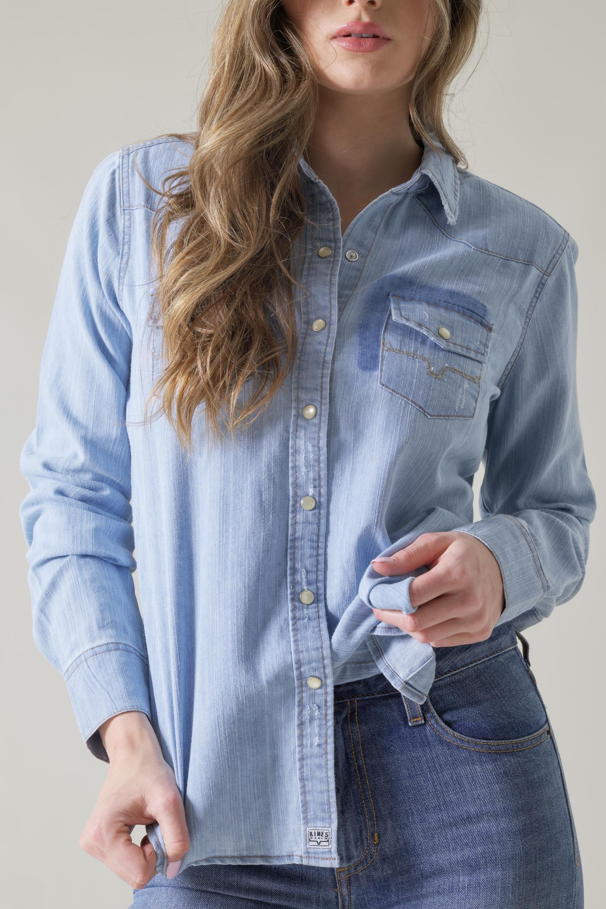 Kaycee-Denim-Destroy-Wash-Denim-Dress-Shirt-Womens-4.jpg