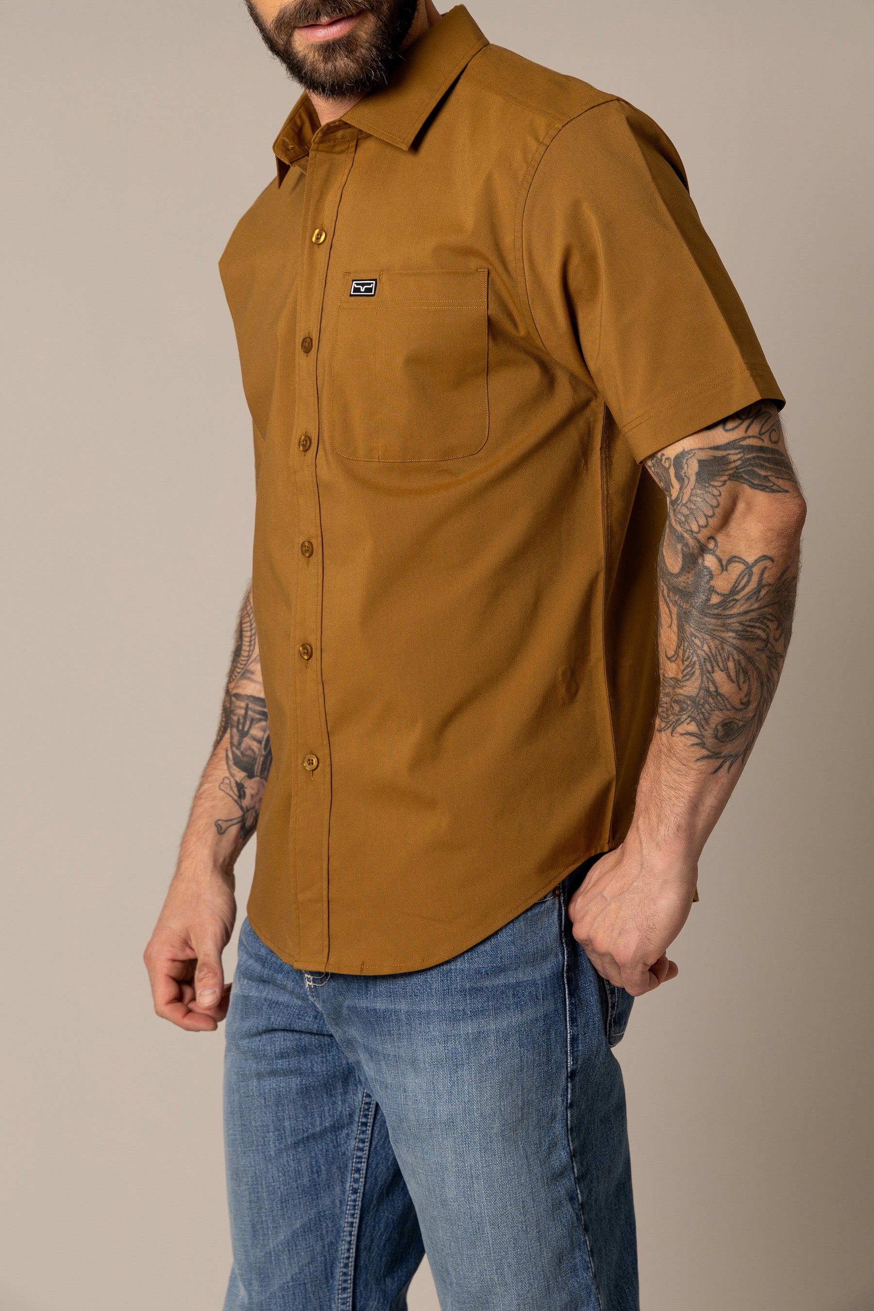Linville-SS-WW-Brown-Dress-Shirt-Mens-1.jpg