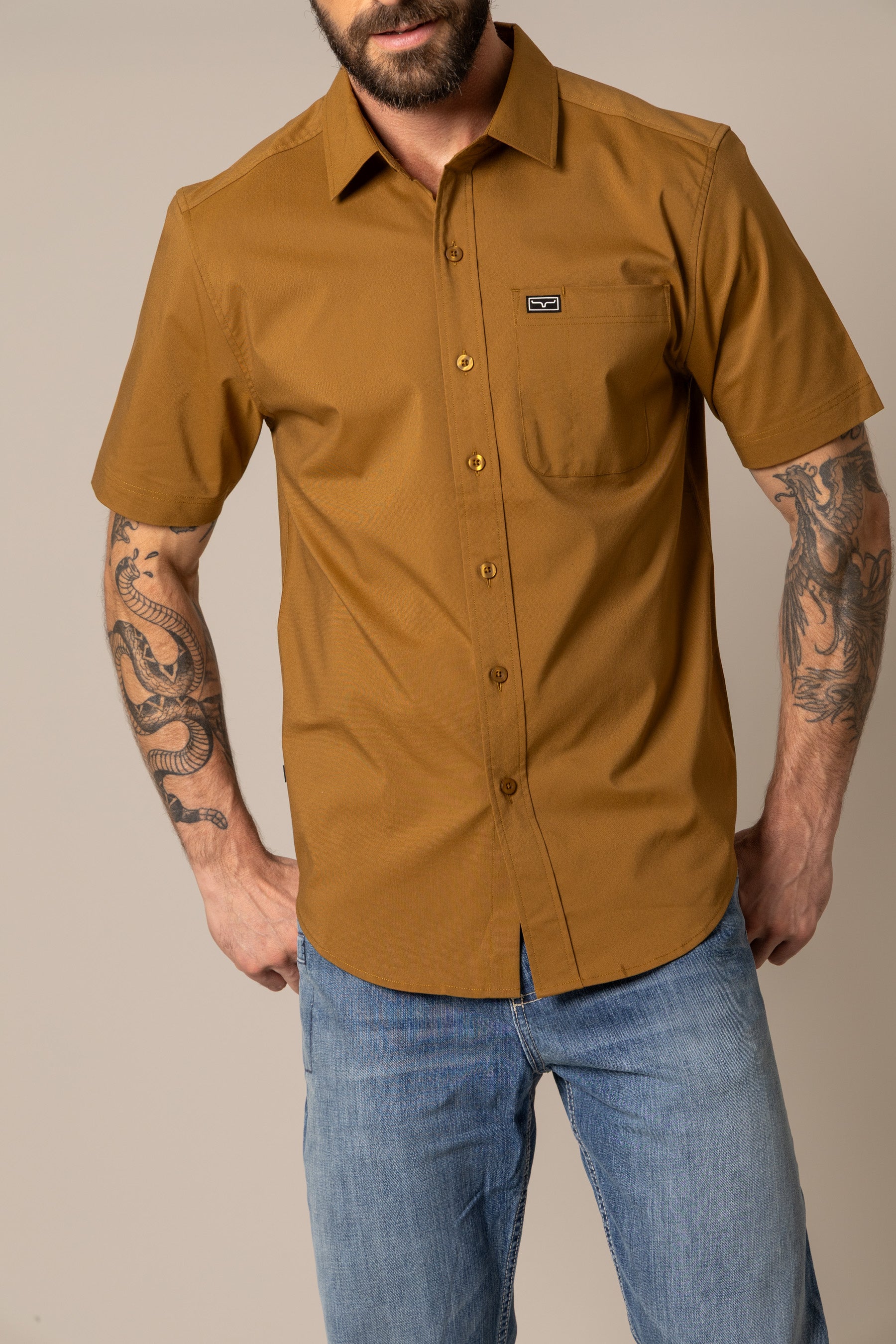 Linville-SS-WW-Brown-Dress-Shirt-Mens-3.jpg