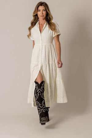 Neve Eyelet Dress