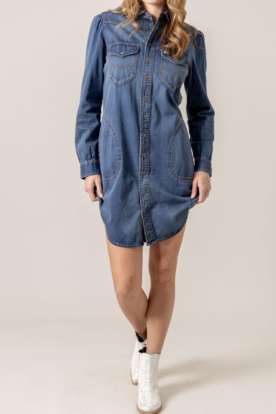 Rox Denim Dress