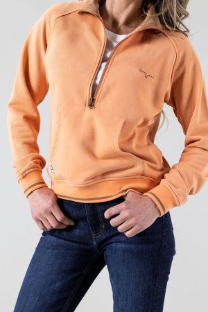 Mabeline Cropped Qz Sweatshirt